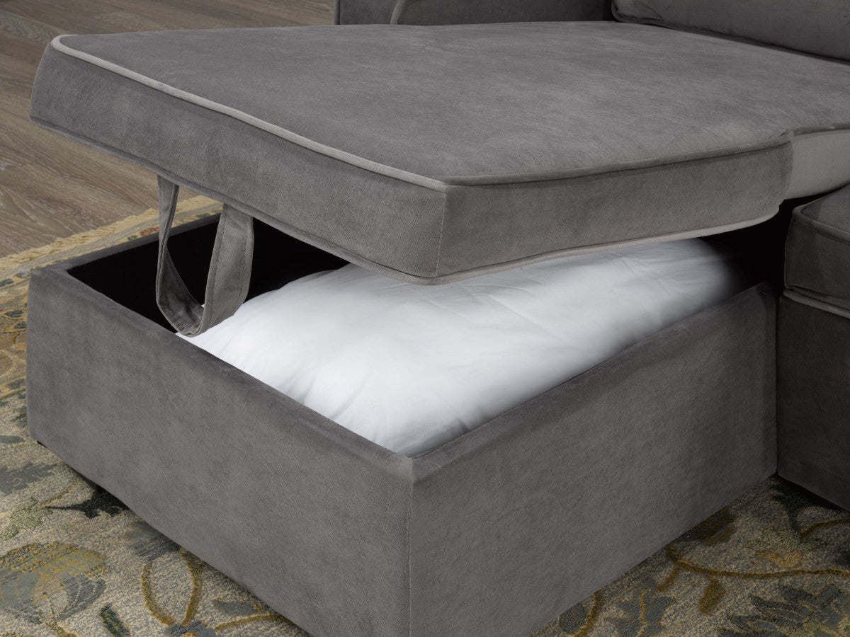 SOFA BED - GREY