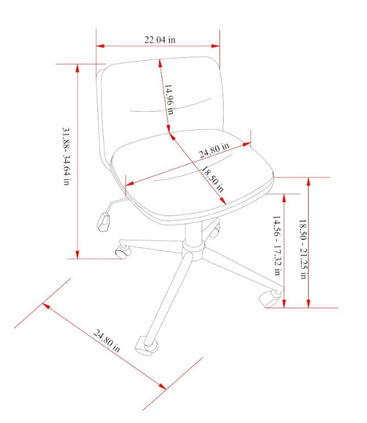 OFFICE CHAIR - BLACK