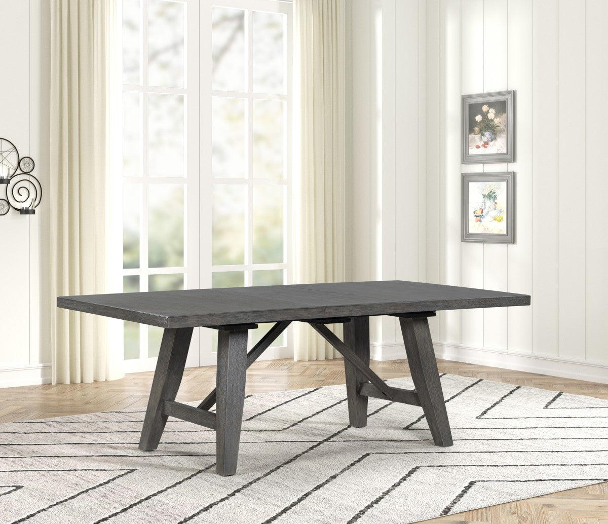 DINING TABLE - GREY
