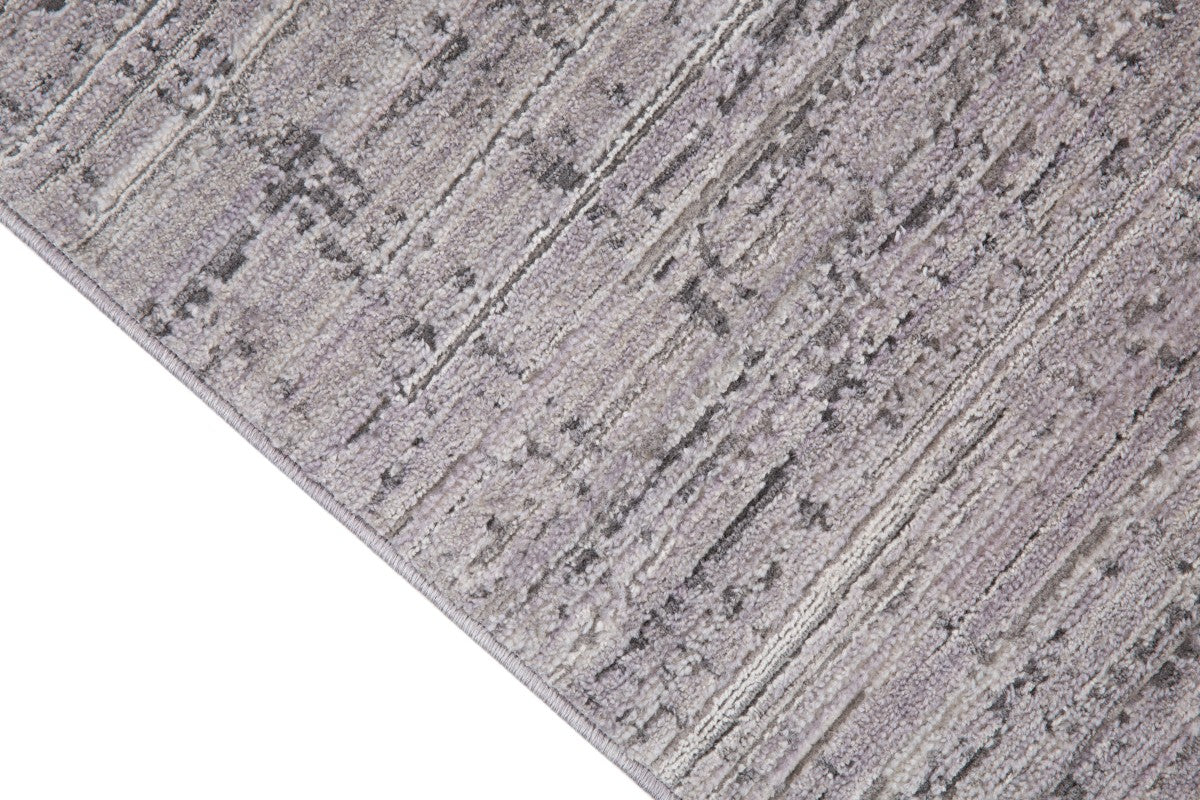 7 X 9 AREA RUG - GREY/BLACK