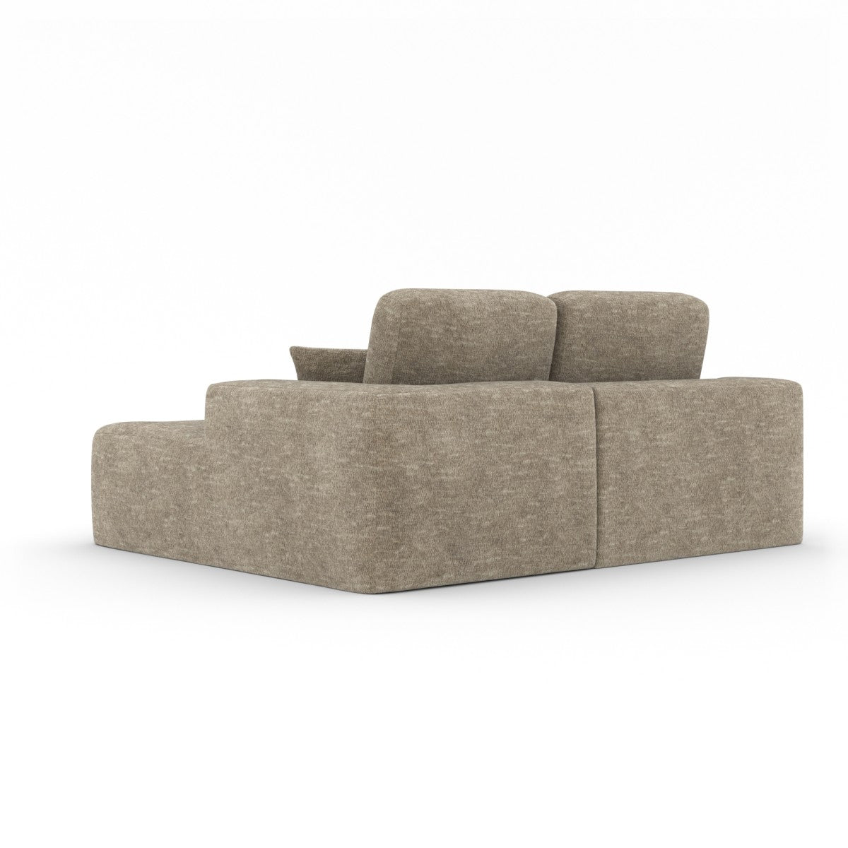 SECTIONAL W/OTTOMAN - TAUPE