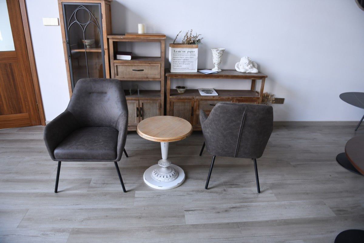 DINING CHAIR - VINTAGE BROWN