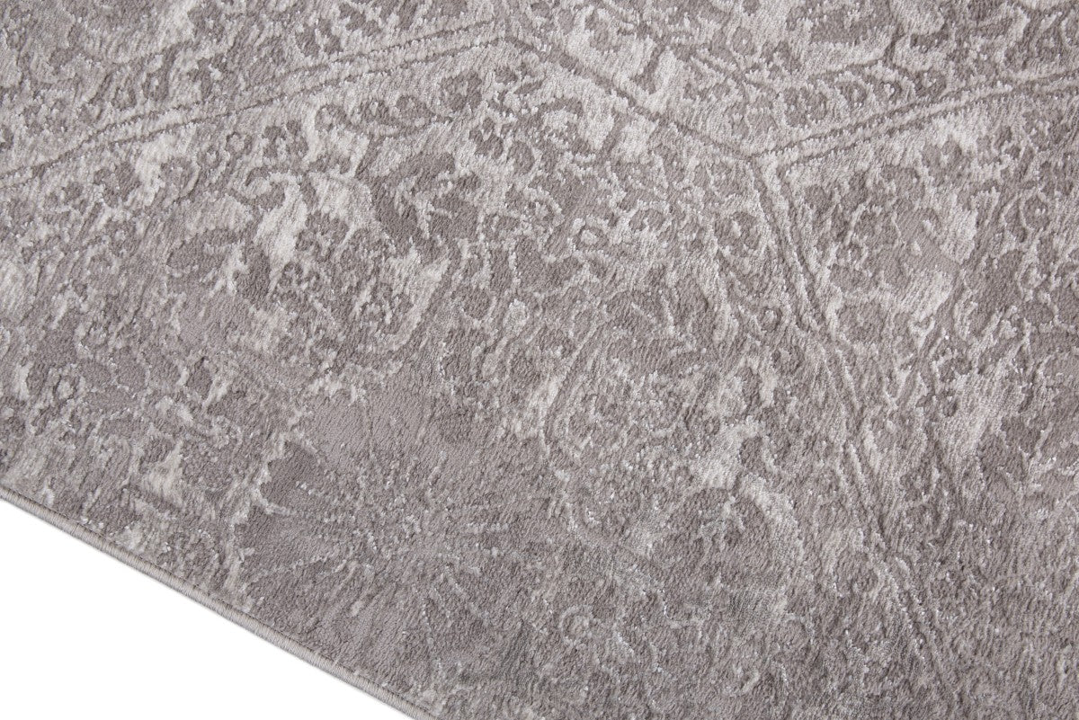 8 X 11 AREA RUG - GREY