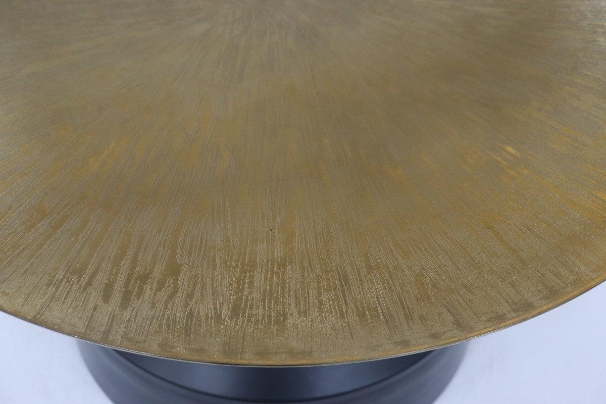 COFFEE TABLE - BLACK/GOLD