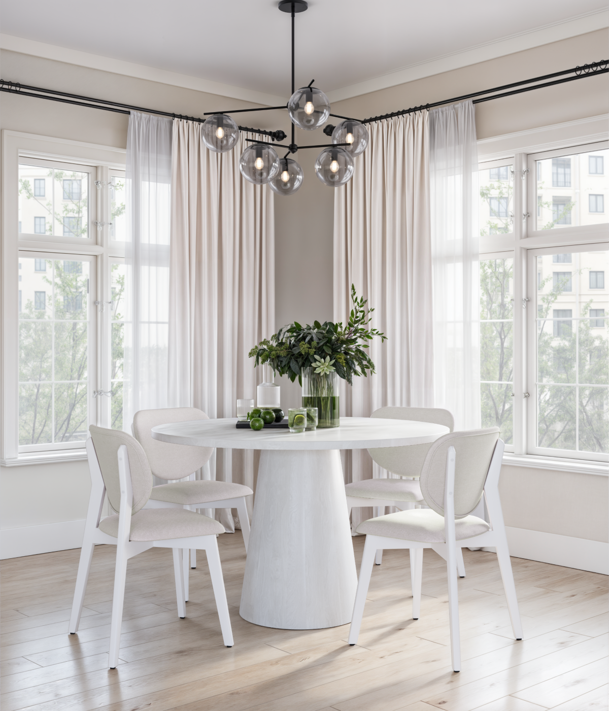 DINING TABLE - WHITE VIGO