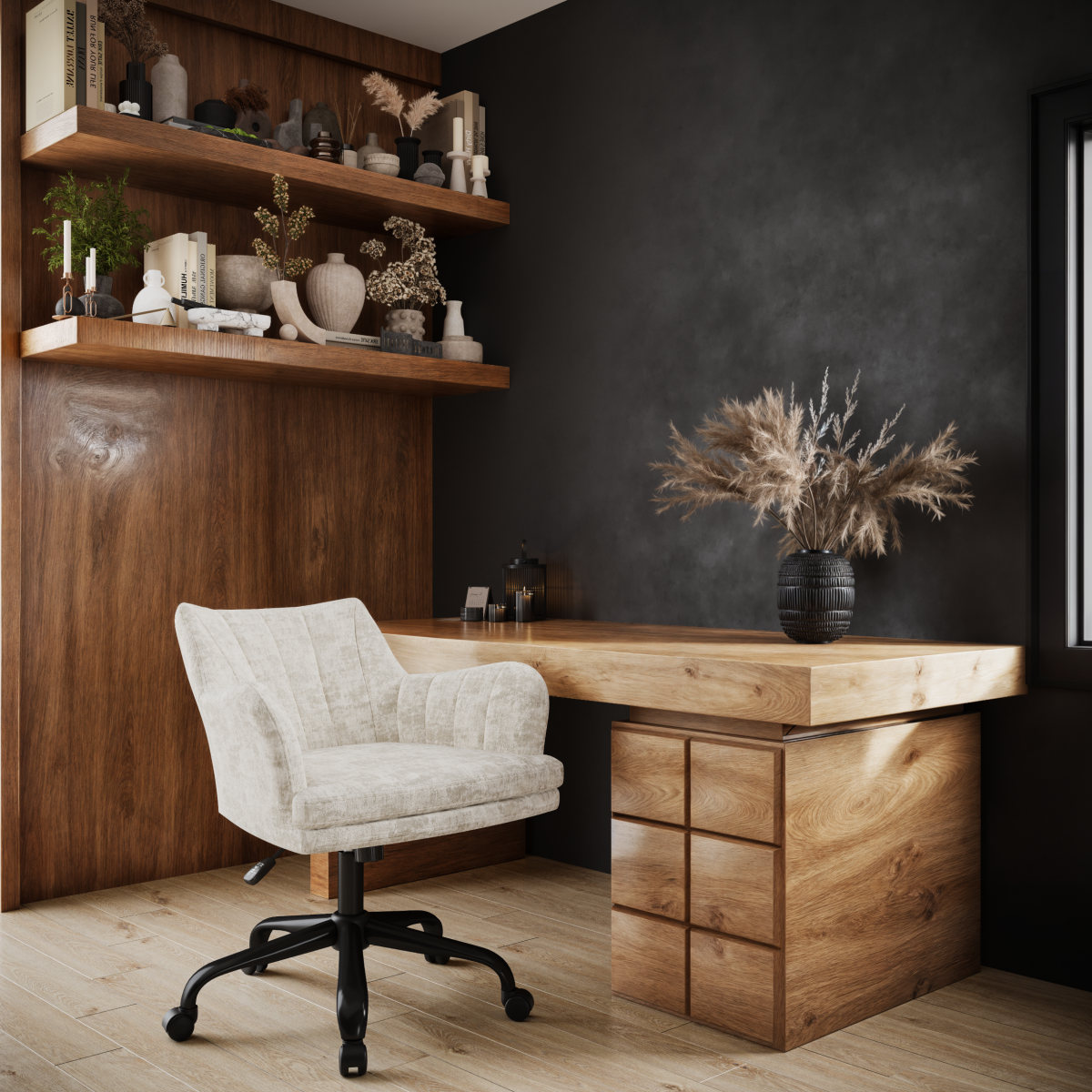 OFFICE CHAIR - BEIGE