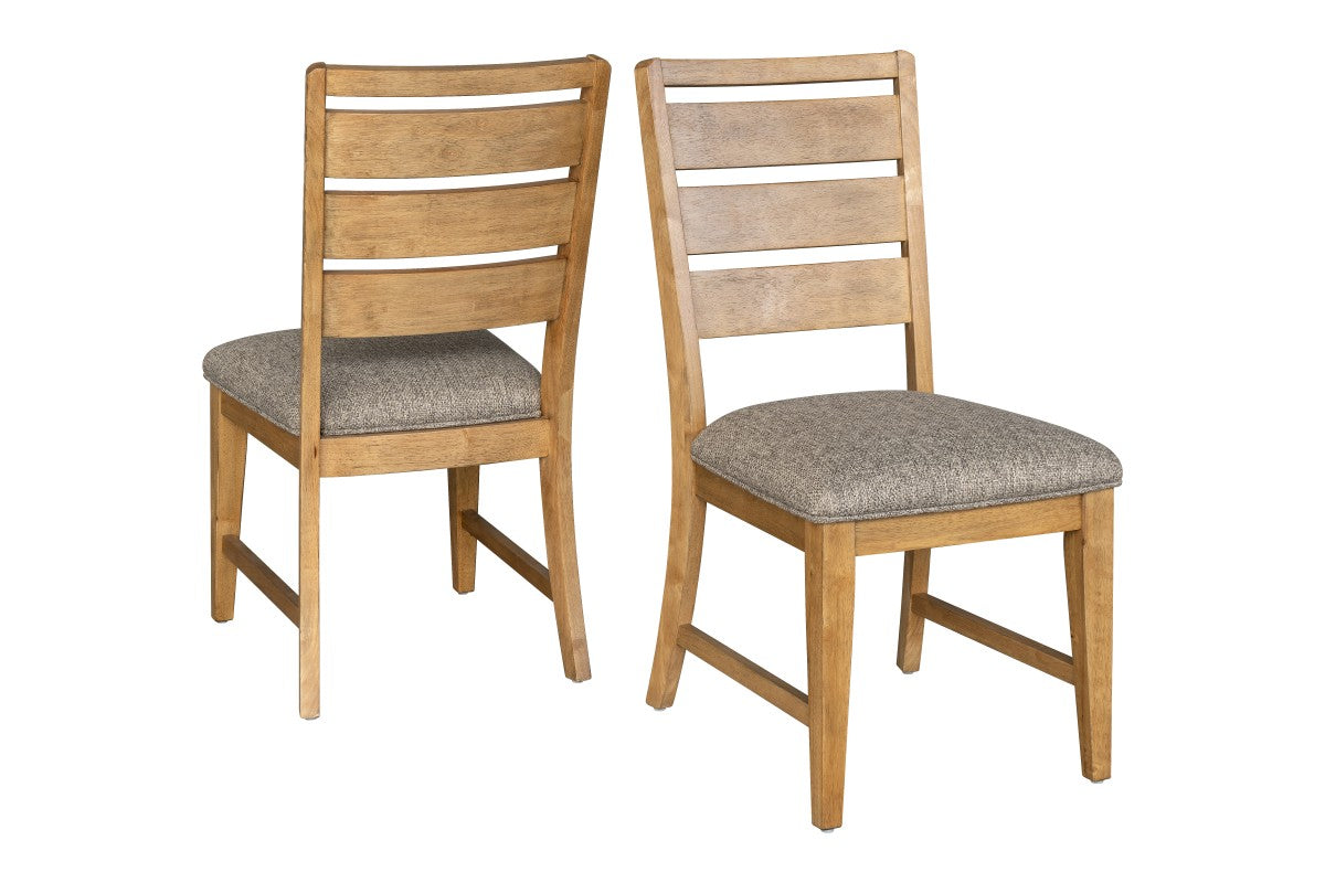 7-PIECE DINING SET - OAK