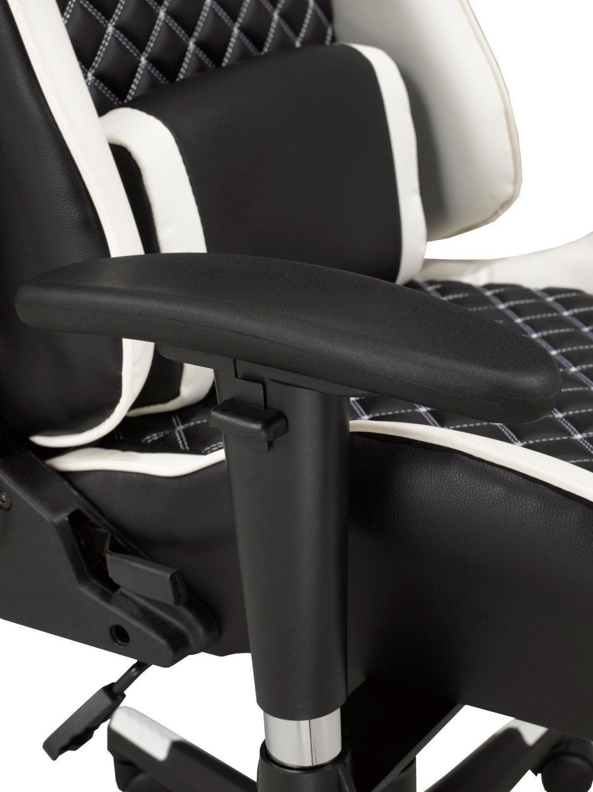 GAMING CHAIR - BLACK/WHITE