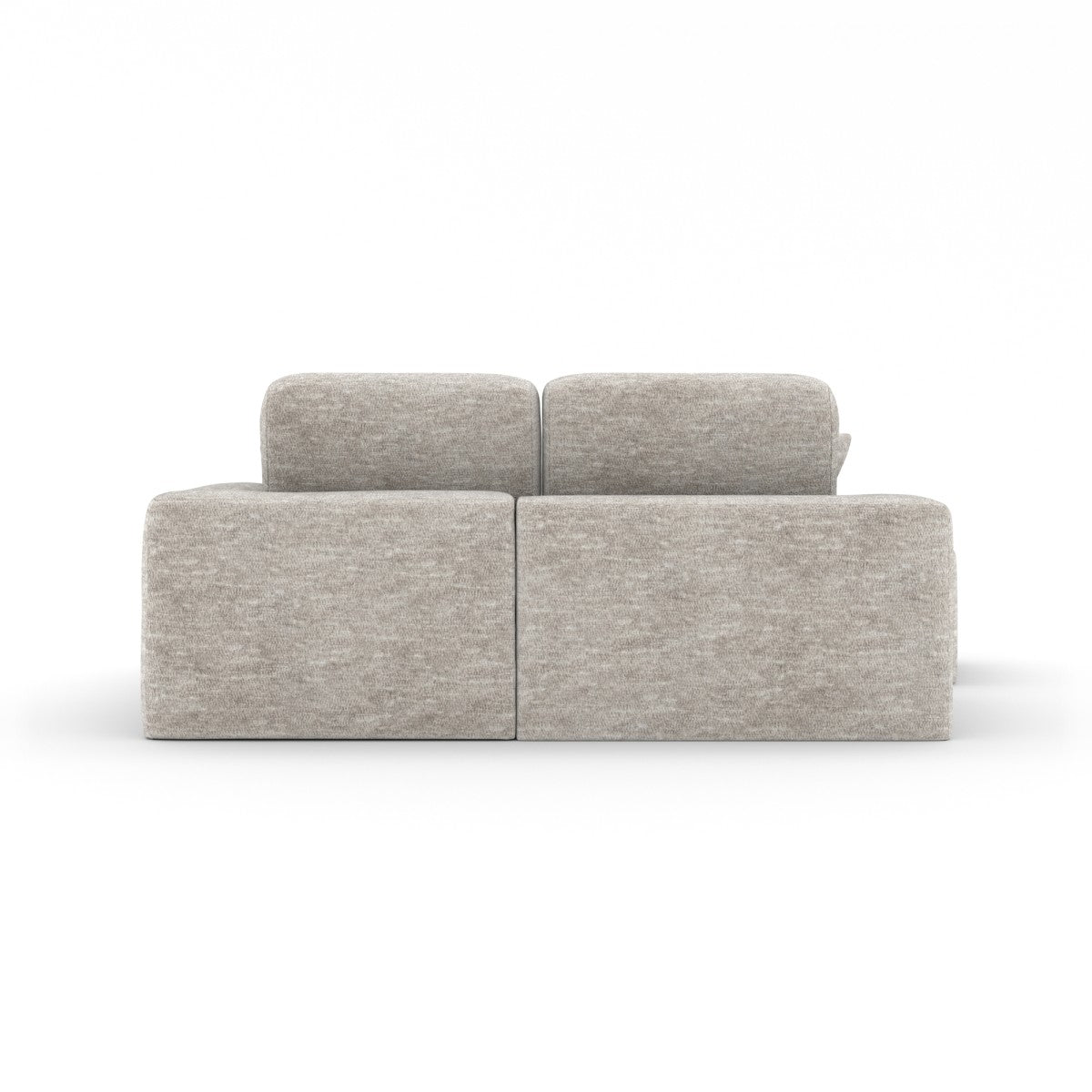 SECTIONAL W/OTTOMAN - BEIGE