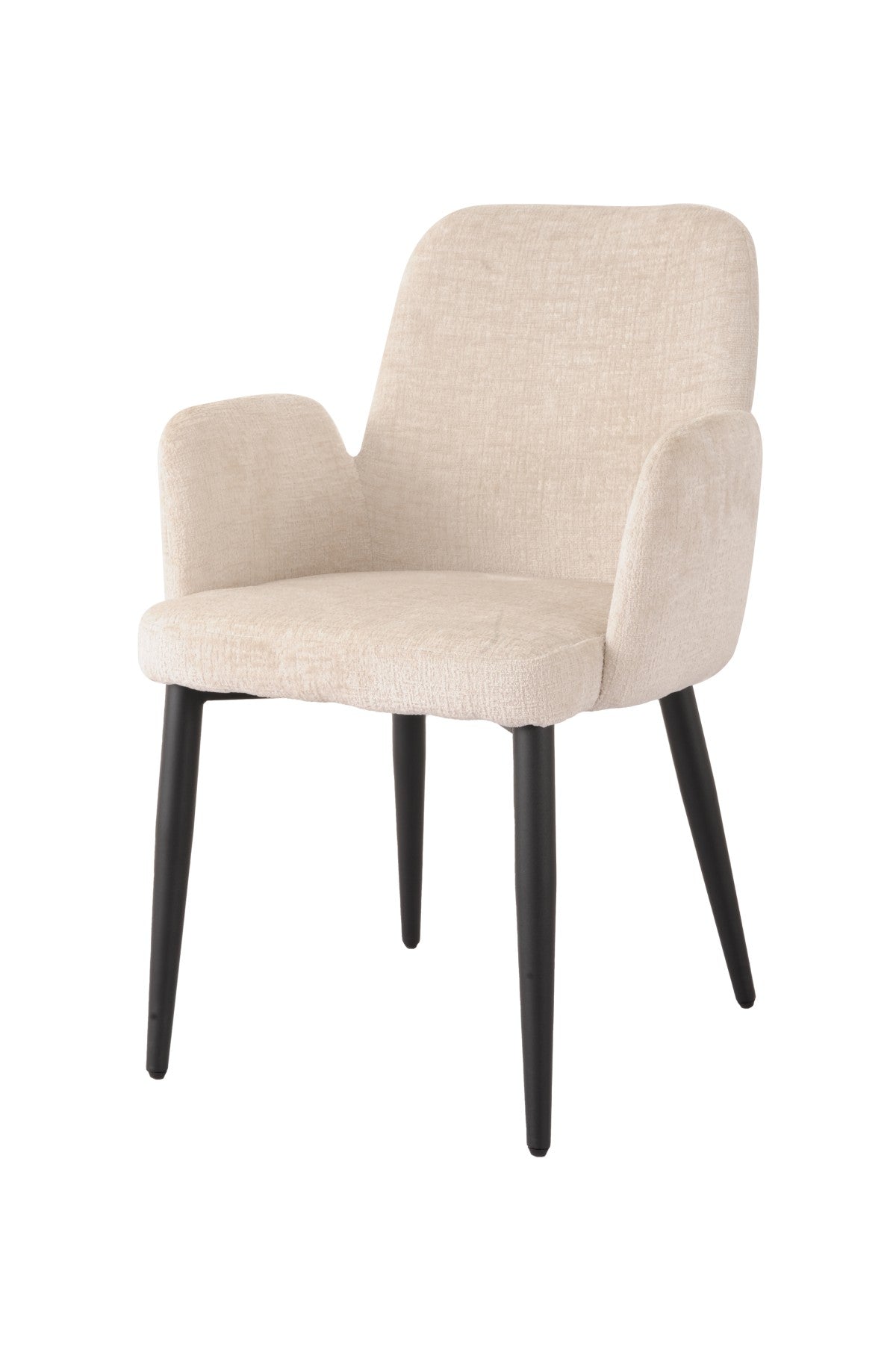 DINING CHAIR, SET OF 2 - BEIGE
