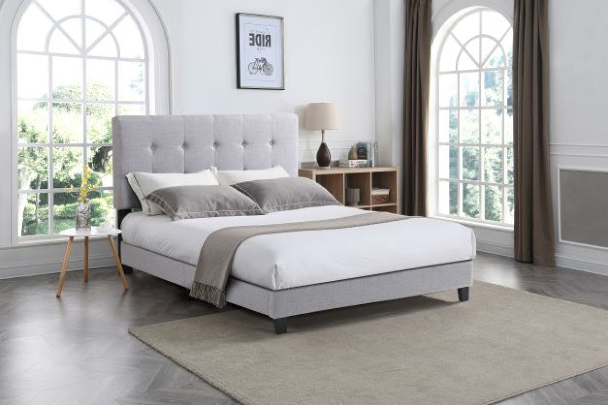 FULL PLATFORM BED, SILVER