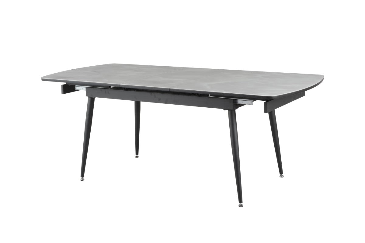 EXT. DINING TABLE - DARK GREY