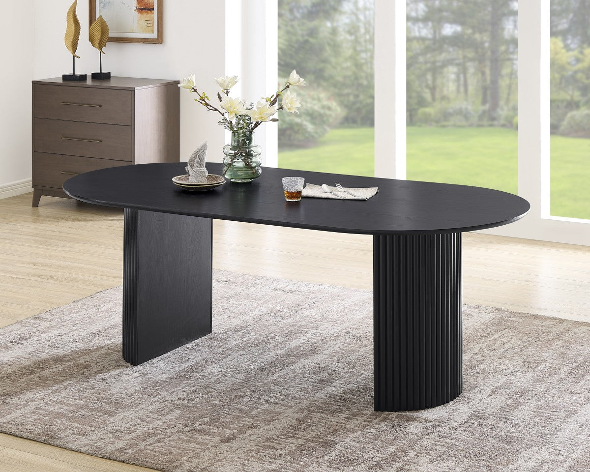 DINING TABLE - BLACK