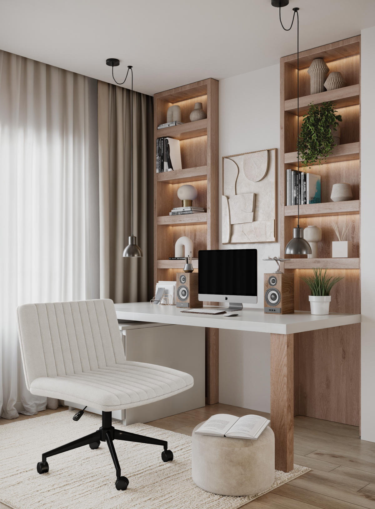 OFFICE CHAIR - WHITE