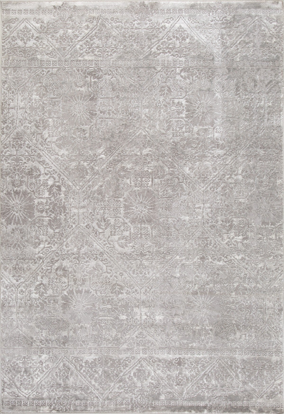 8 X 11 AREA RUG - GREY