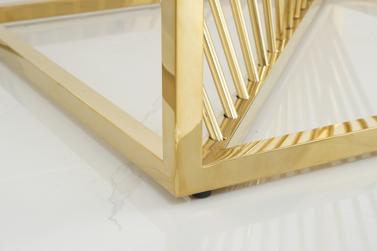 SIDE TABLE - GOLD