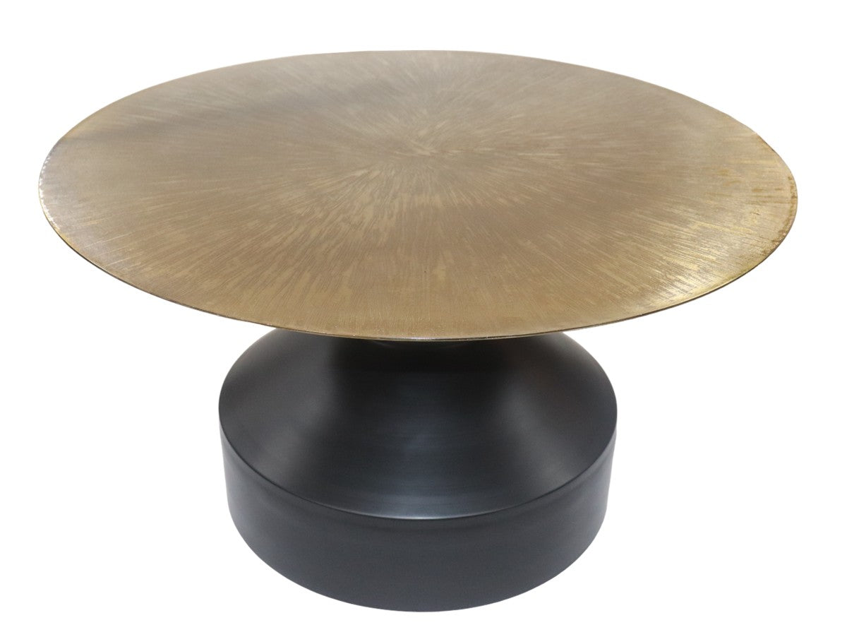 COFFEE TABLE - BLACK/GOLD