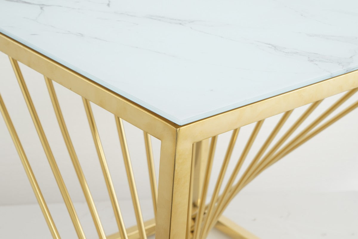 SIDE TABLE - GOLD