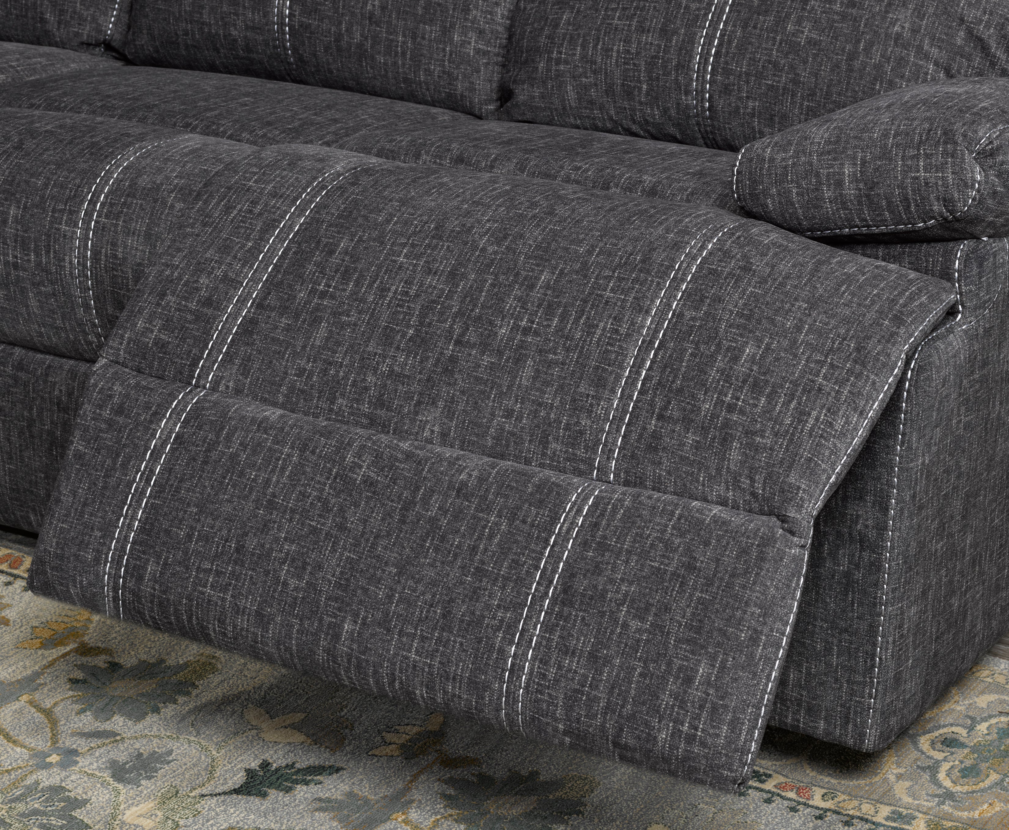 RECLINER LOVESEAT - GREY