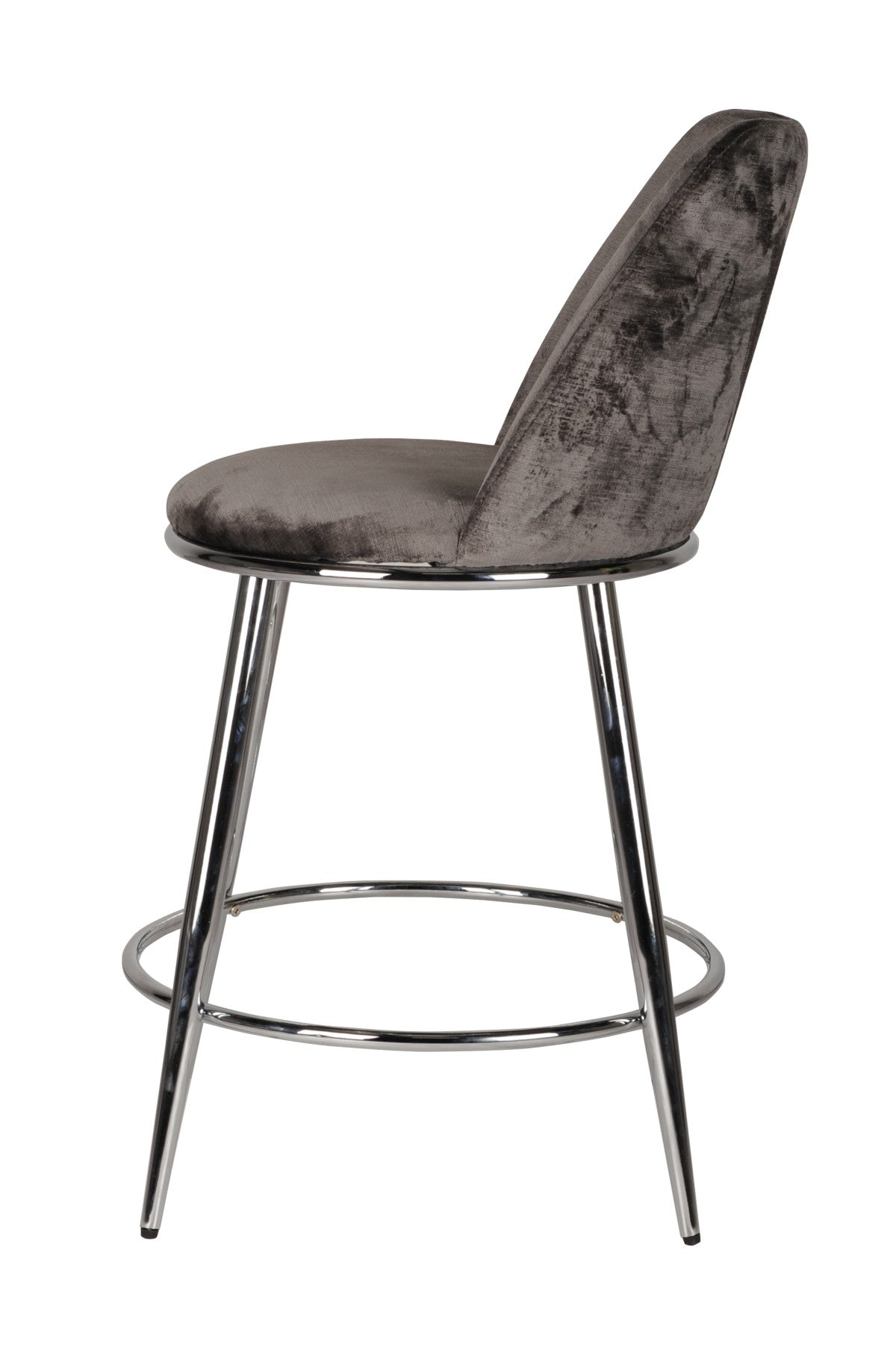 COUNTER STOOL, SET OF 2, GREY