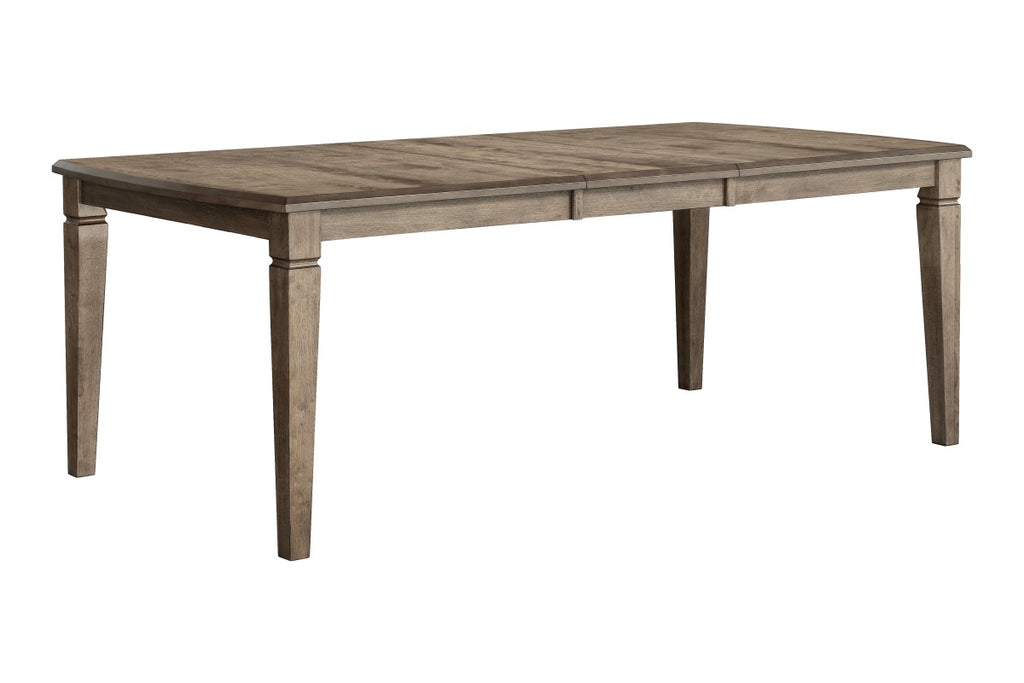 7-PIECE DINING SET - WALNUT