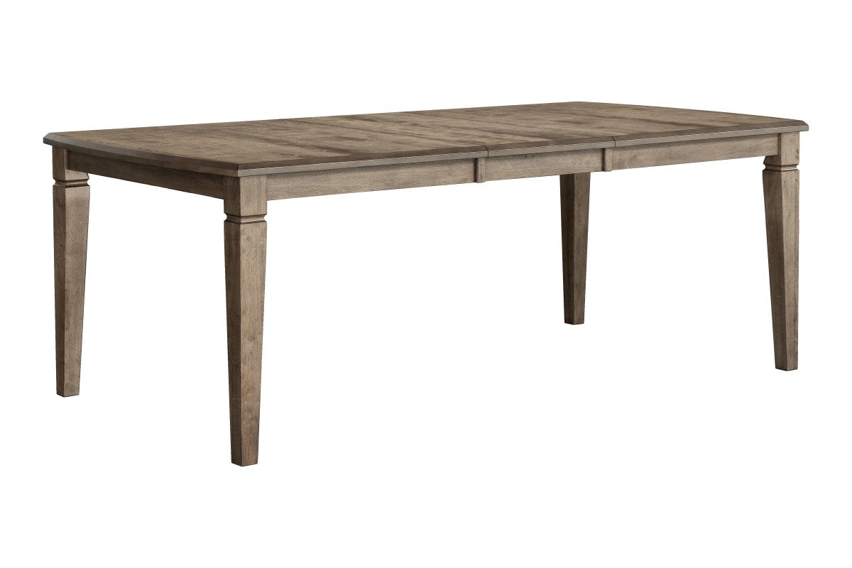 7-PIECE DINING SET - WALNUT