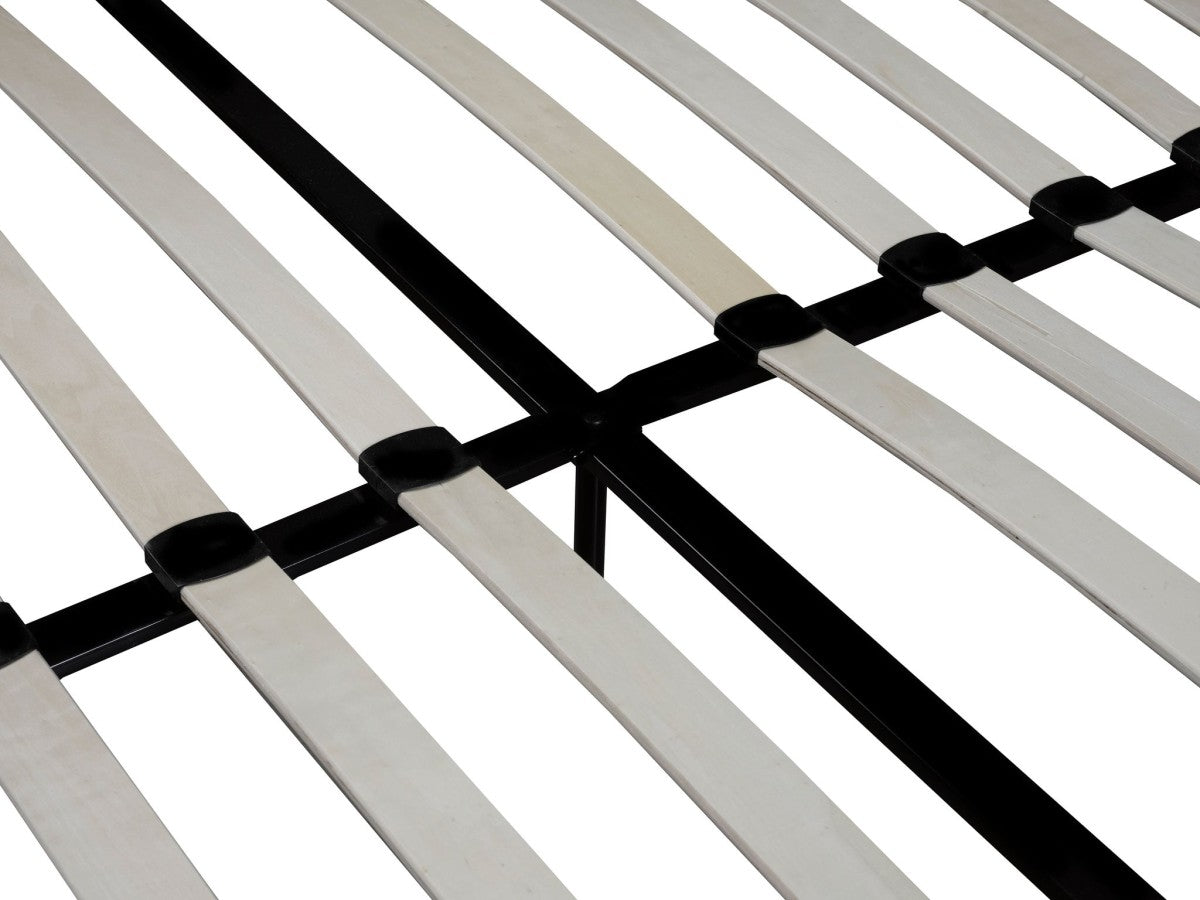 FULL BED & MATTRESS SET - BLACK