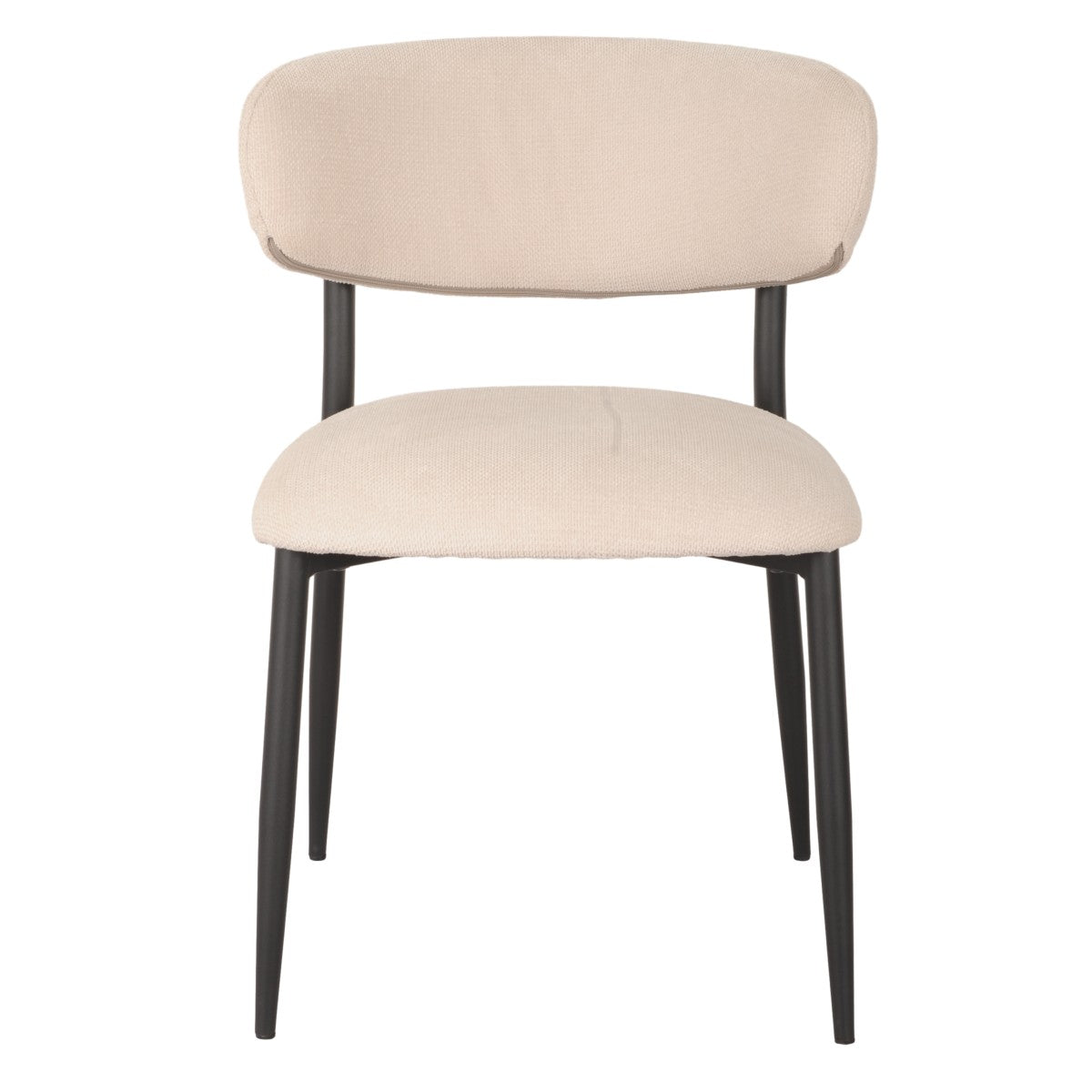 DINING CHAIR, SET OF 2 - BEIGE