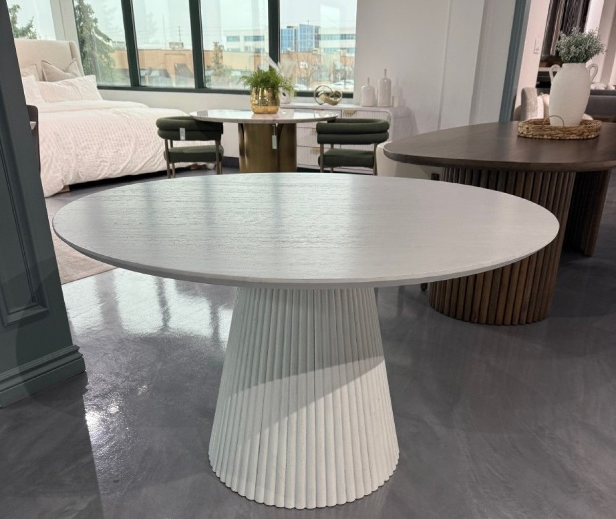 DINING TABLE - WHITE WASH