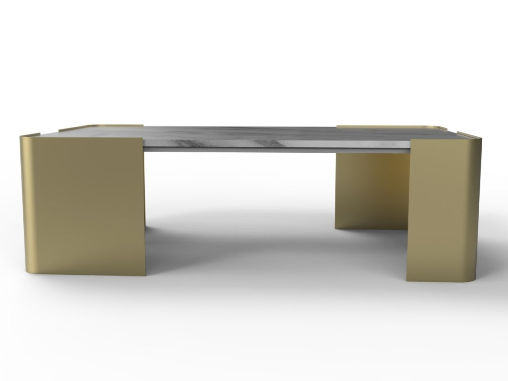 COFFEE TABLE, GOLD