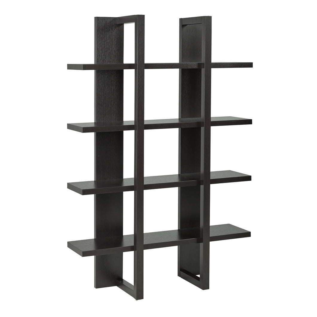 BOOKCASE- DARK CHERRY