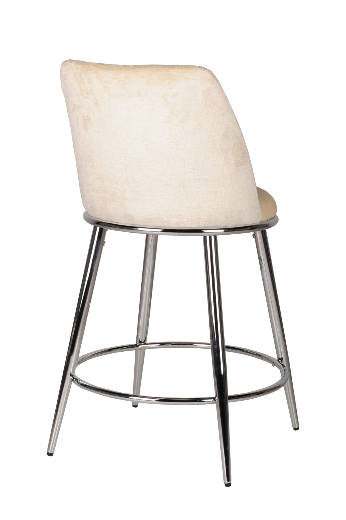 COUNTER STOOL, SET OF 2 - BEIGE