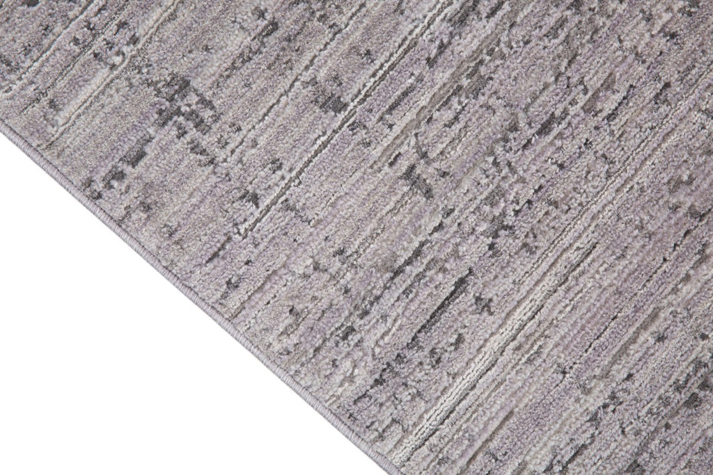 5 X 8 AREA RUG - GREY/BLACK