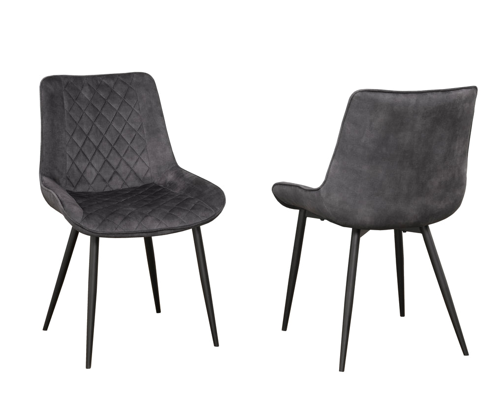 5-PIECE DINING SET - GREY