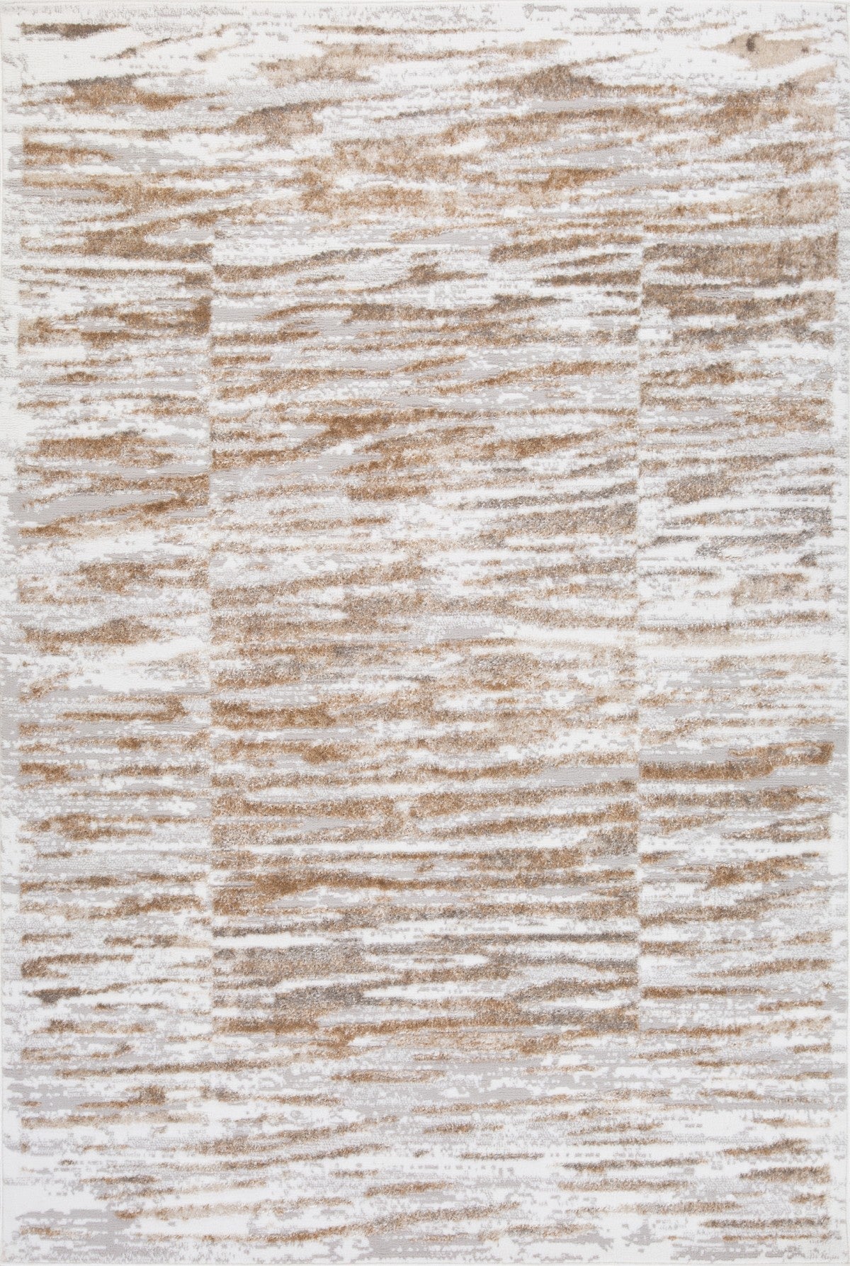 7 X 9 AREA RUG - GREY/CREAM/BEIGE