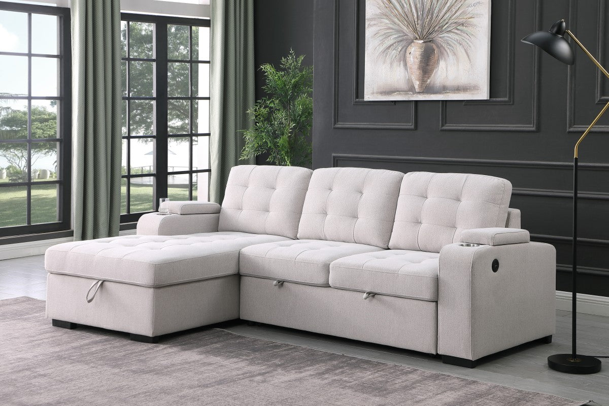 Mid-range quality sectional styled in a modern Canadian home