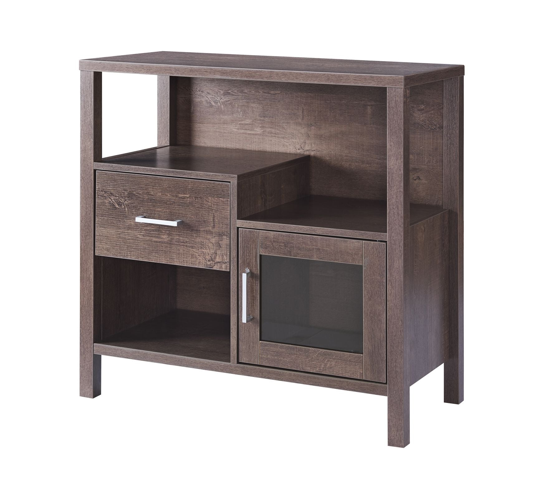 STORAGE CABINET - WALNUT OAK