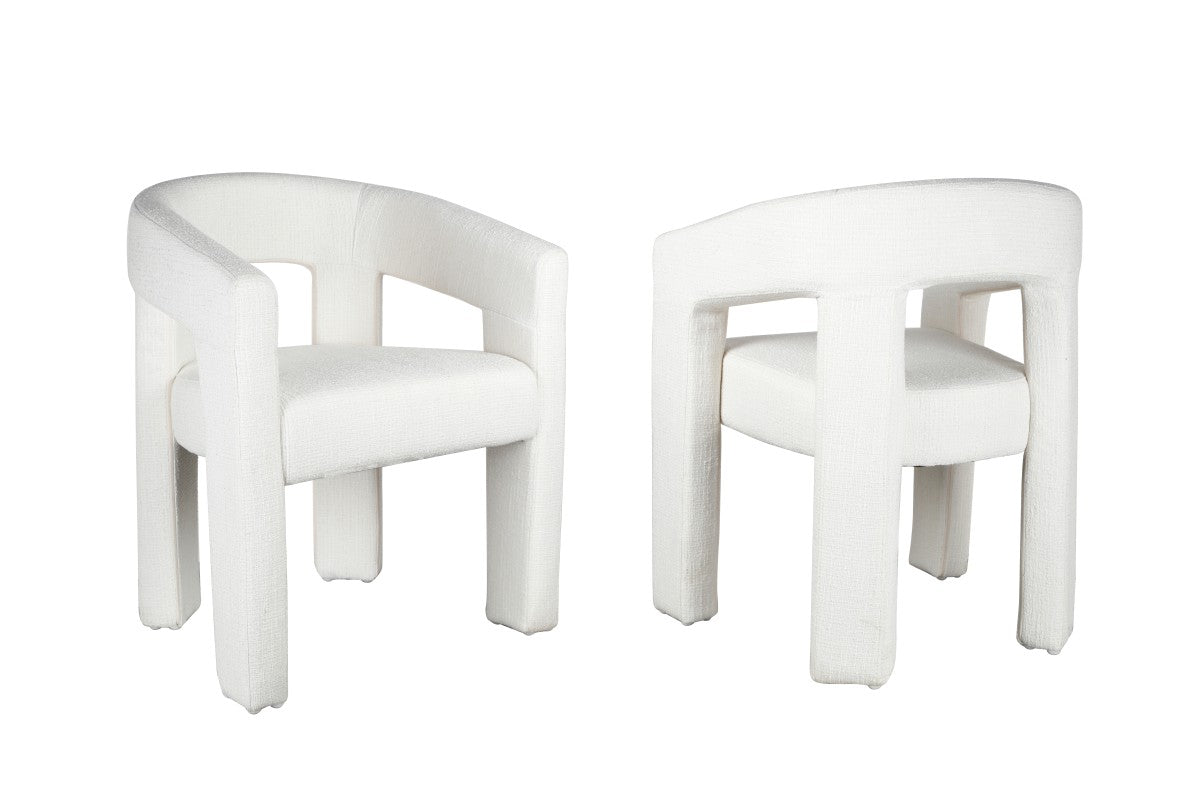 DINING CHAIR - WHITE