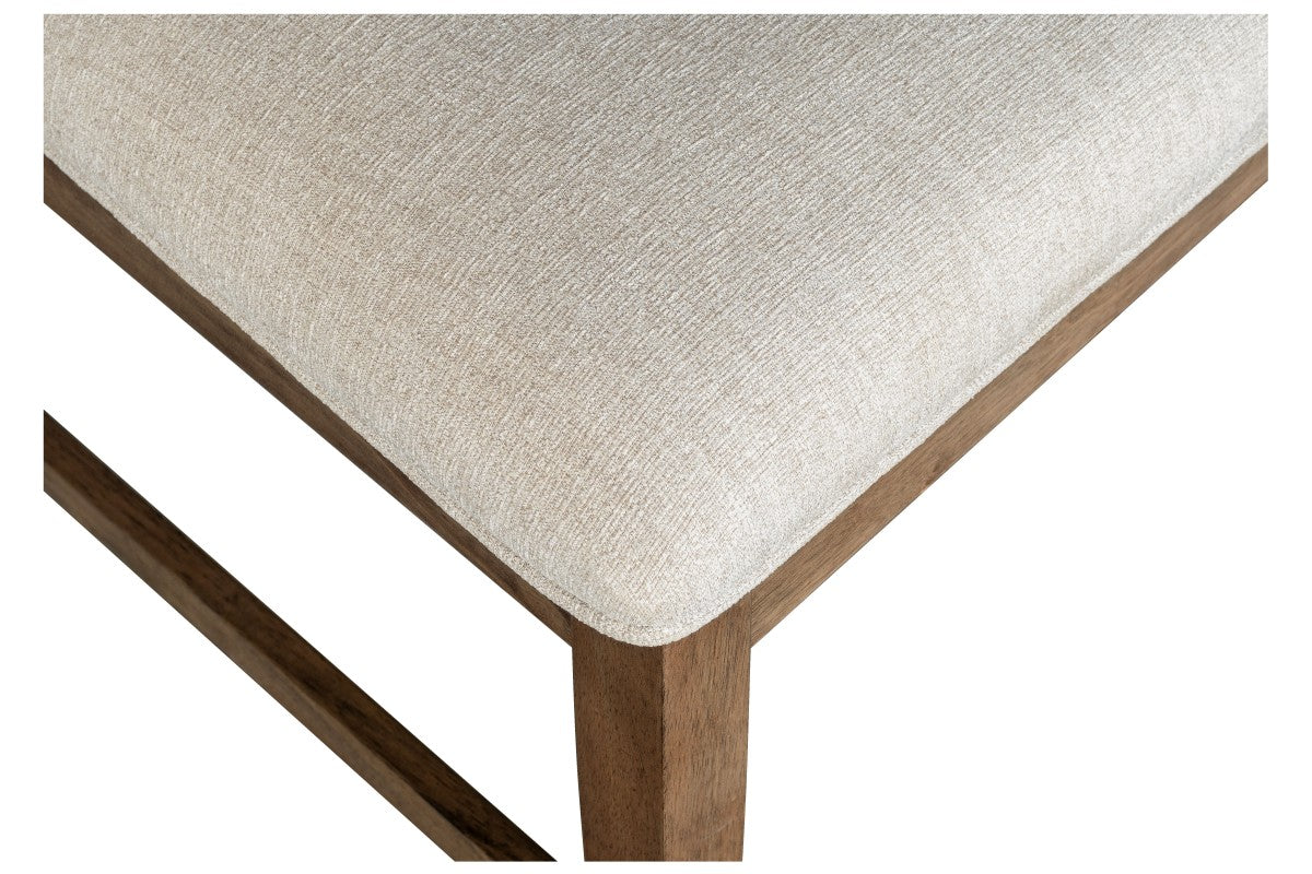 DINING CHAIR, SET OF 2 - WALNUT