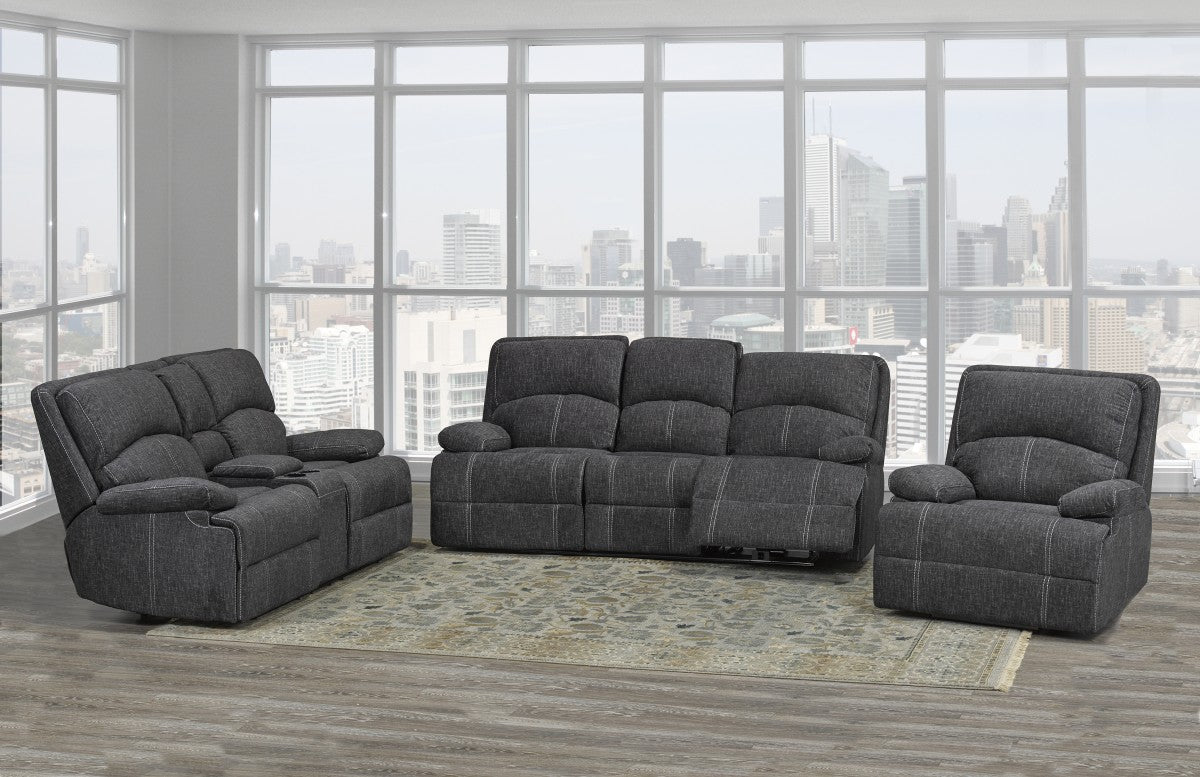 RECLINER LOVESEAT - GREY