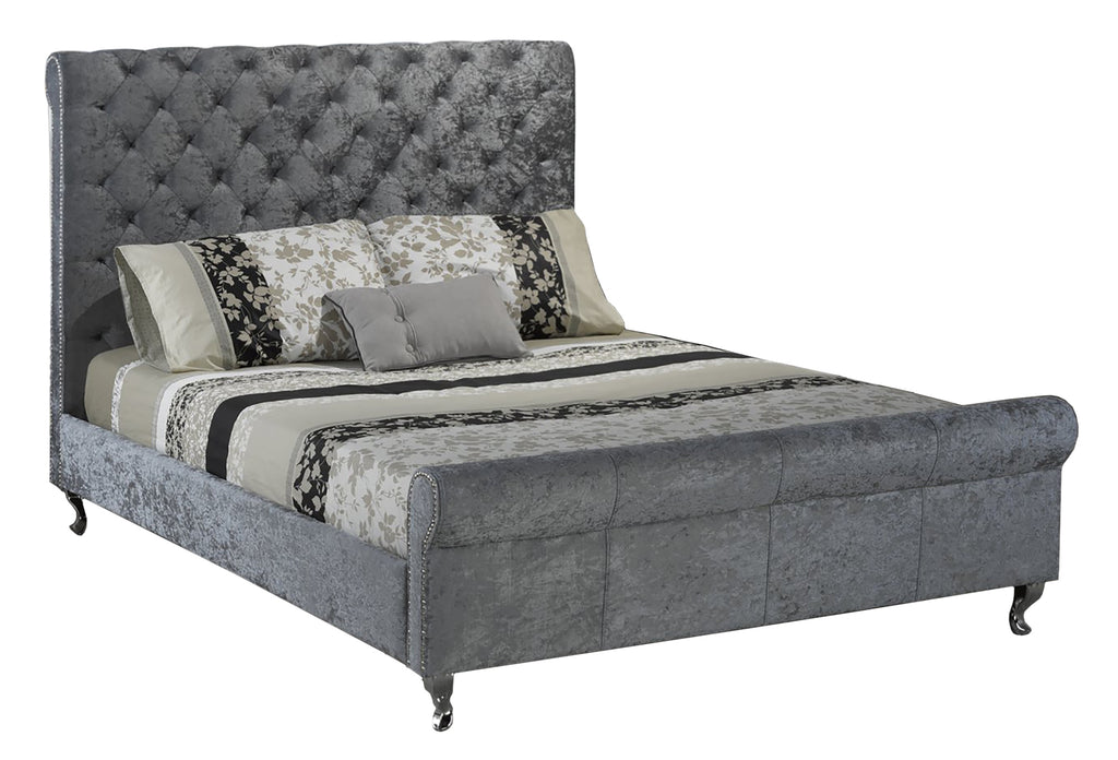 FULL PLATFORM BED - SILVER