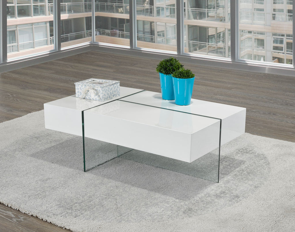 COFFEE TABLE - WHITE