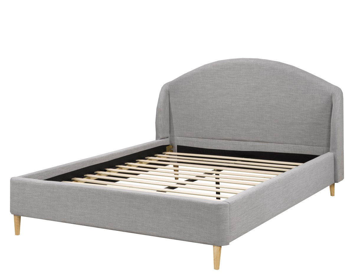 KING PLATFORM BED - GREY