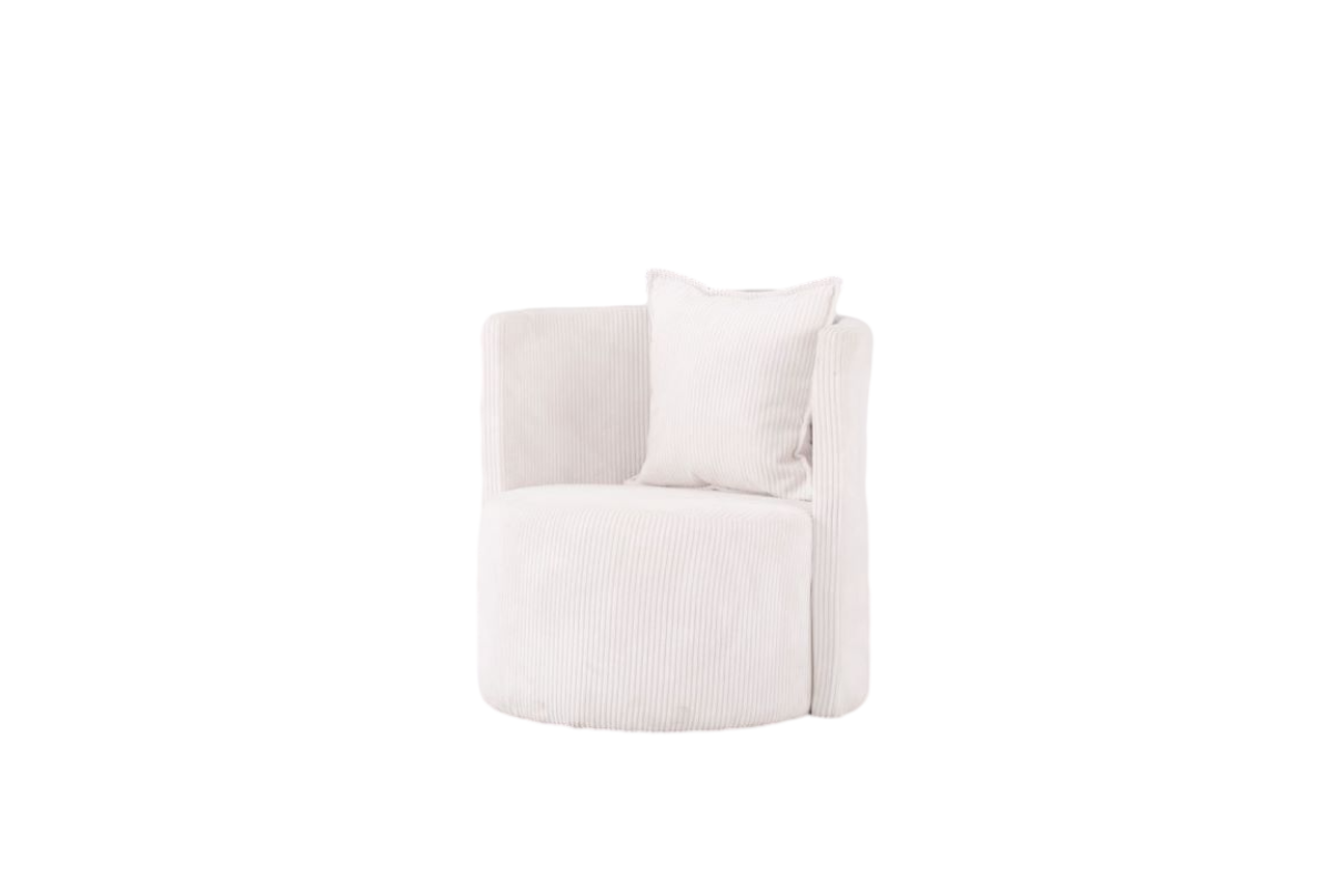 ACCENT CHAIR - WHITE