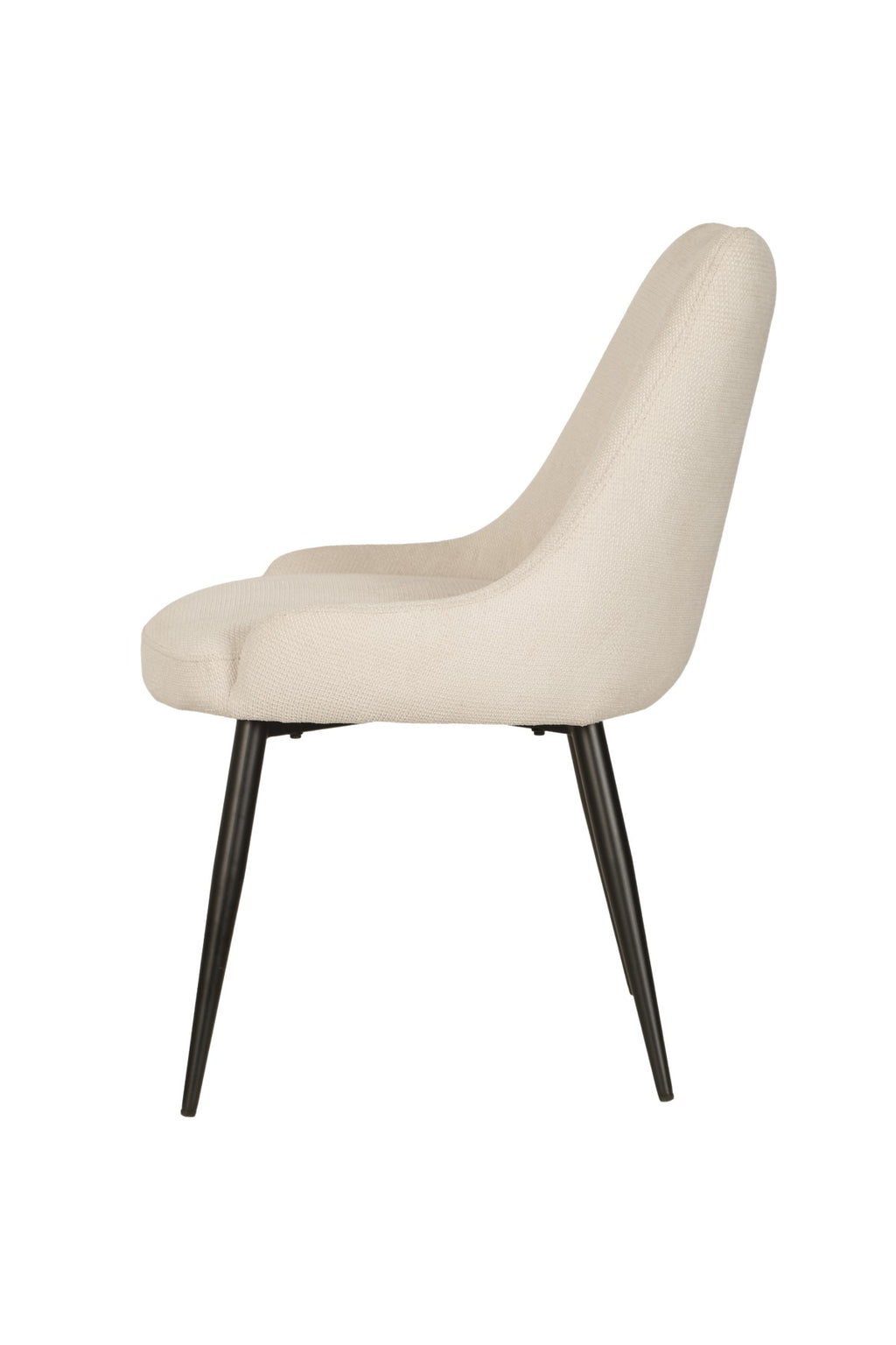 DINING CHAIR, SET OF 2 - BEIGE