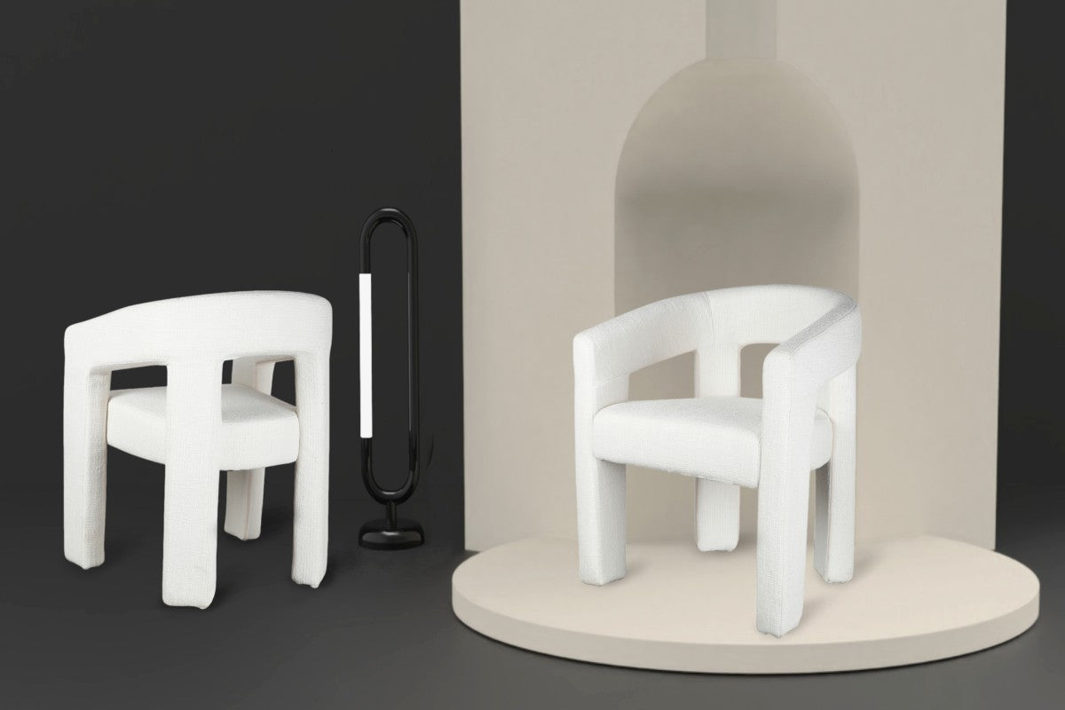 DINING CHAIR - WHITE