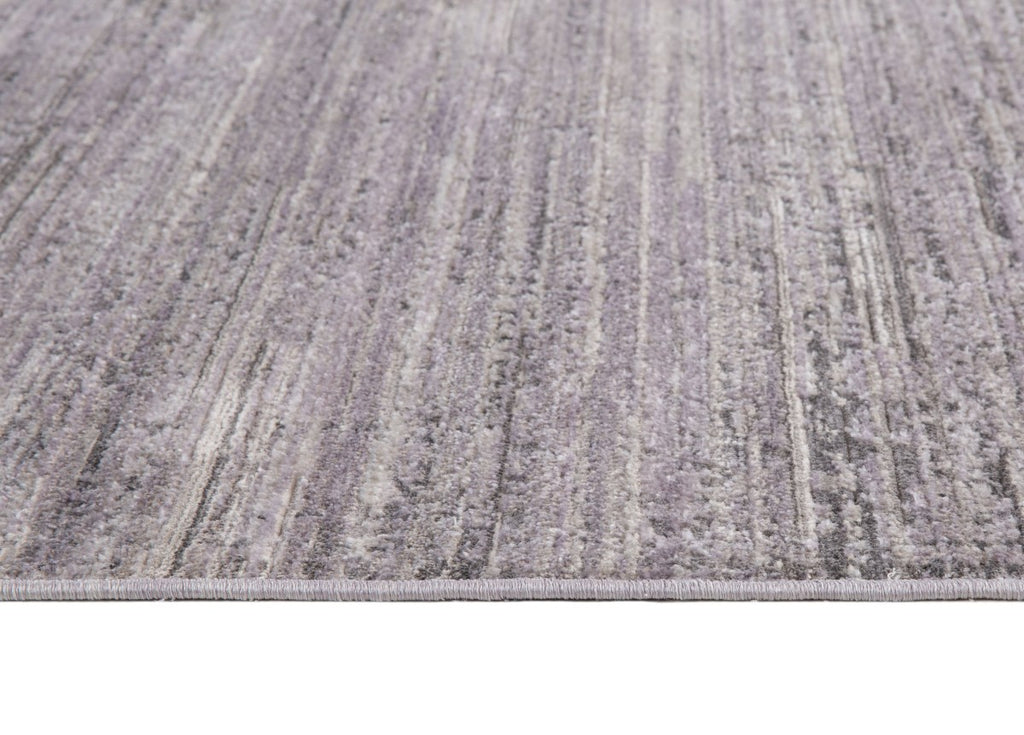 7 X 9 AREA RUG - GREY/BLACK