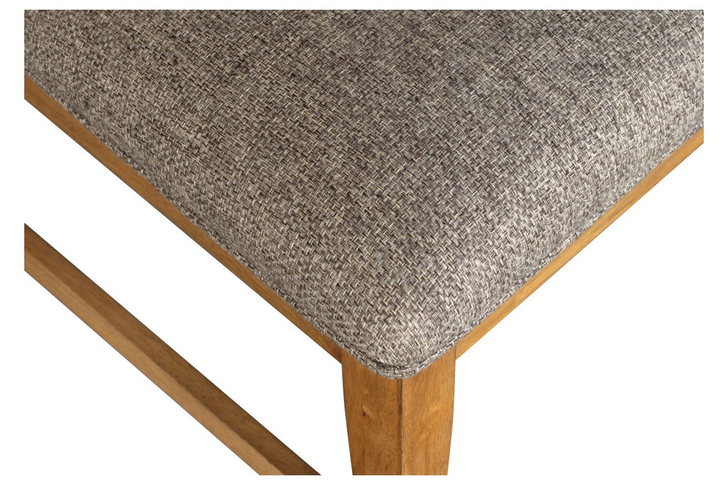 DINING CHAIR, SET OF 2 - OAK