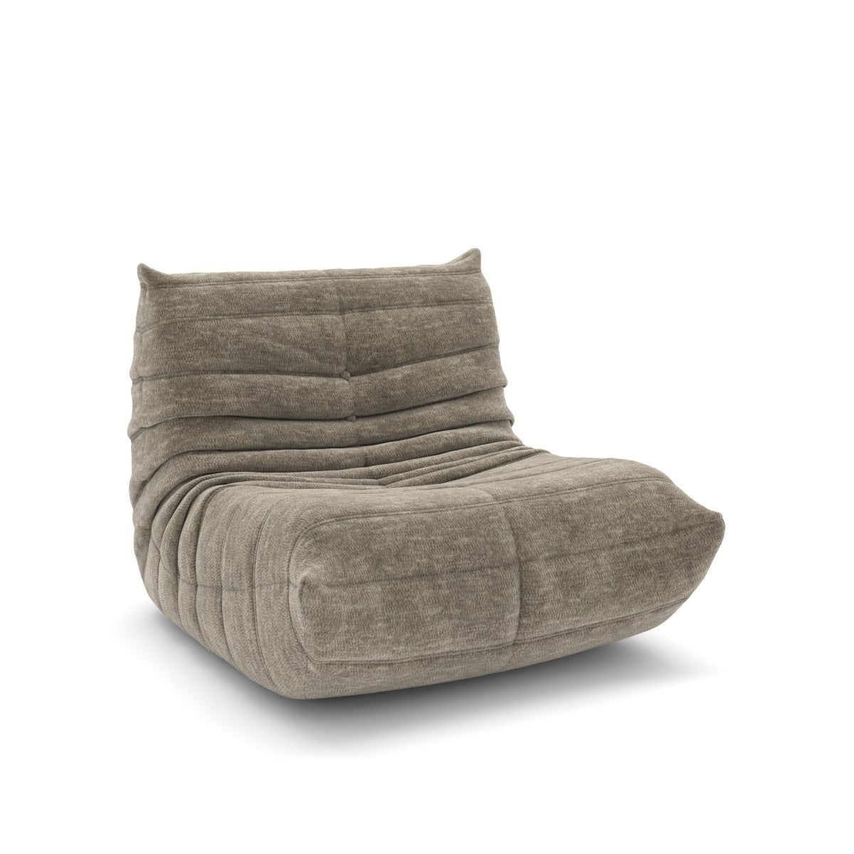 ARMLESS CHAIR - TAUPE