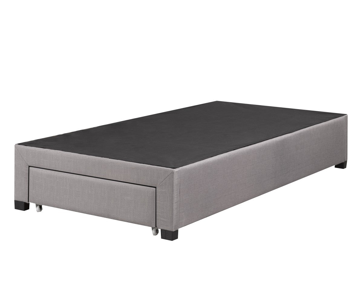 TWIN BED BASE - GREY